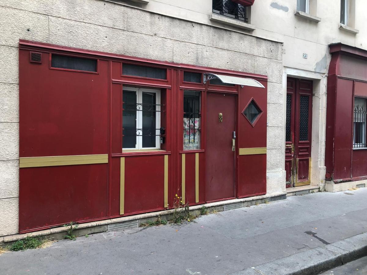 Guesthouse Familial Pour 1,2,3,4 Personnes De 42M2-Accessible Handic -Rez De Chaussee-Vues Sur Rue Et Patio Prive - Sejour,Chambre Separee,Cuisine,Salle De Bain,Lit Double Et Canape-Lit 2Pers-Entree De La Rue Berzelius-5 Minutes Du Metro Brochant-Lig Париж Экстерьер фото